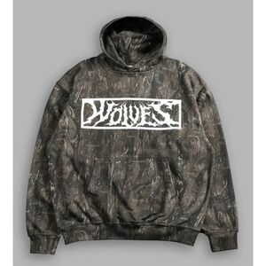 NEW‎ DARC SPORT MIDNIGHT WOLVES "PIERCE" HOODIE IN VINTAGE NORSE CAMO SIZE XL